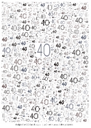 40 bp black