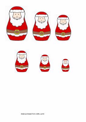Santa Russian Doll