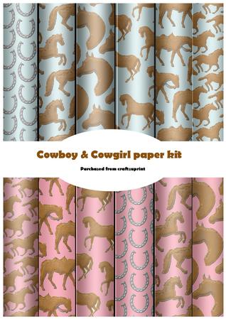 Cowboy & Cowgirl Papers