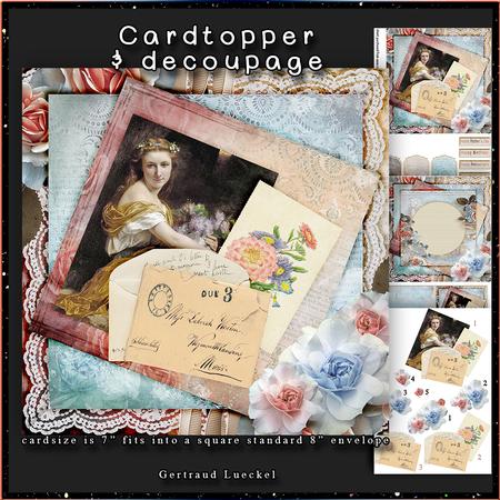 All About Flowers Cardtopper with Inlet 130