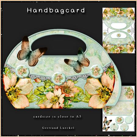 New Size Handbagcard Appleblossom 106