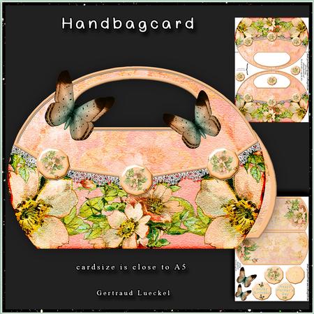 New Size Handbagcard Appleblossom 107
