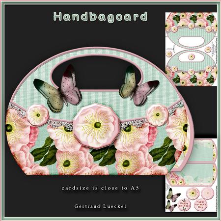 New Size Handbagcard Almond 112