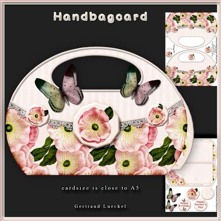 New Size Handbagcard Almond 116
