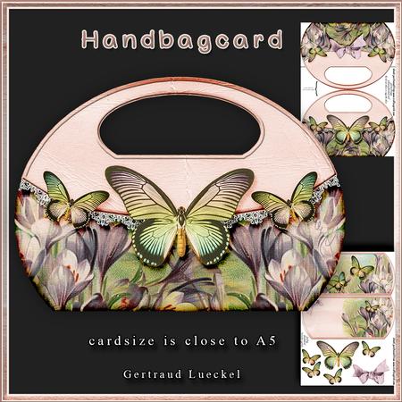 Butterfly Handbagcard 118