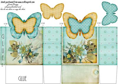 Butterfly - Shape Pinchbag 119
