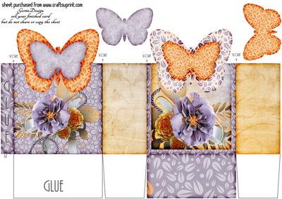 Butterfly - Shape Pinchbag 124