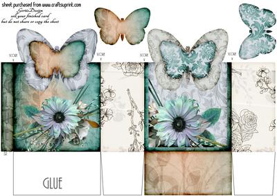 Butterfly - Shape Pinchbag 126