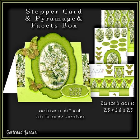 Stepper Card Lily of the Valley 218