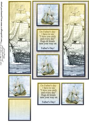 Cardtopper Sailer 311