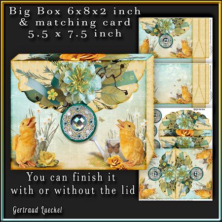 Big Pinchbox (bag) Yellow Turquoise 103