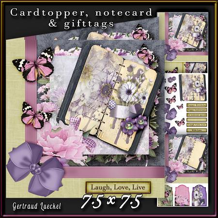 Cardtopper Vintage Love 338
