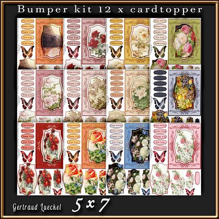 12 x Cardtopper Bumper Kit 2