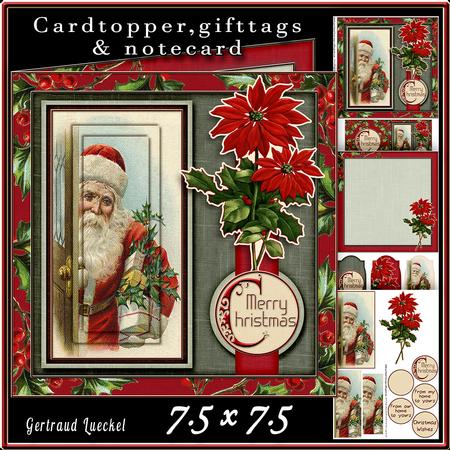 Cardtopper It's Near Christmas 420