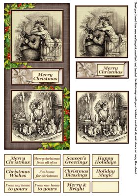 Dl Card All About Vintage Christmas 457