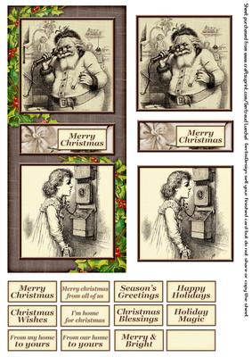 Dl Card All About Vintage Christmas 458