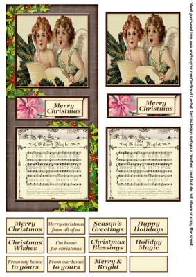 Dl Card All About Vintage Christmas 459