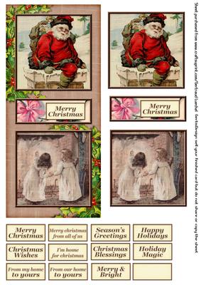 Dl Card All About Vintage Christmas 462