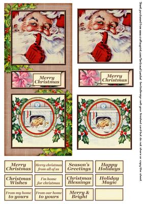 Dl Card All About Vintage Christmas 463