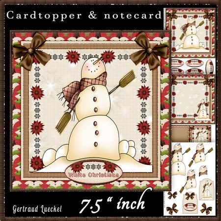Country Christmas Cardtopper Kit 510