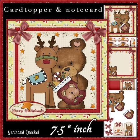 Country Christmas Cardtopper Kit 512