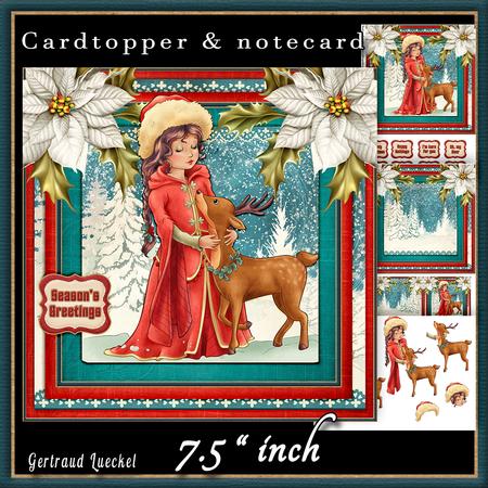 Cardtopper Oh My Deer 549
