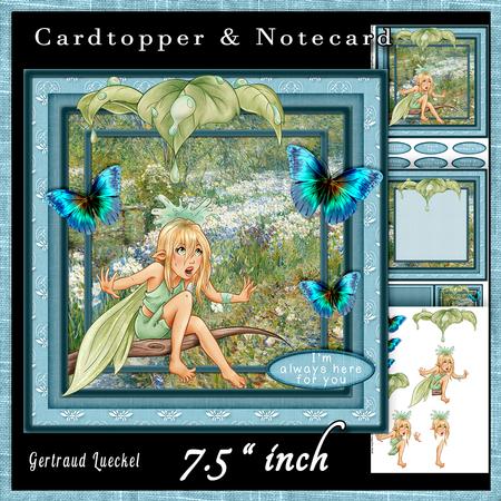 Cardtopper I'm Always Here for You 564
