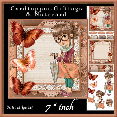 Cardtopper Lovely Autumn 606