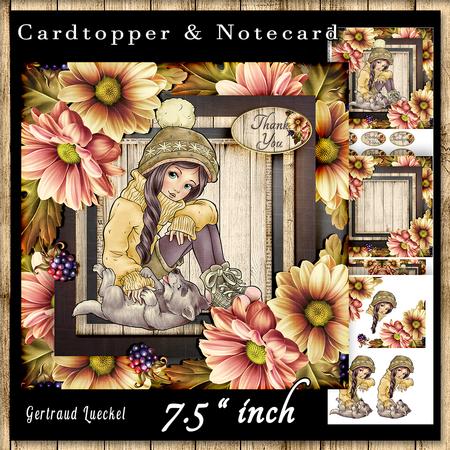 Cardtopper Happy Dog 649