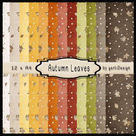 Background Paper Kit Autumn Colors 147