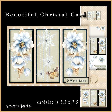 Beautiful Christal Card 849