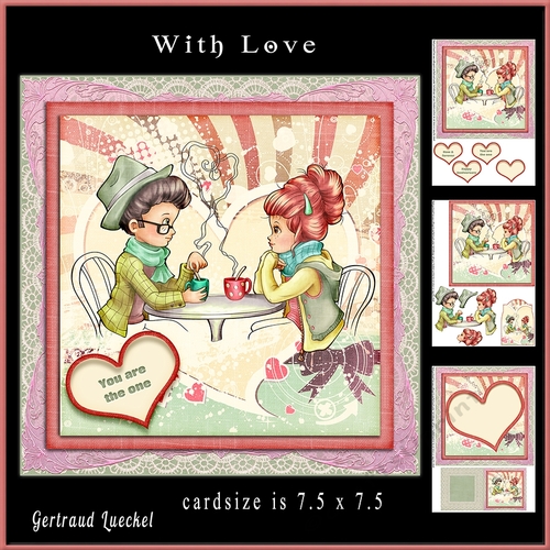 Lovely couple cardkit 879