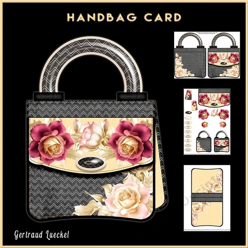 Handbag Shape Card Mini Kit 147