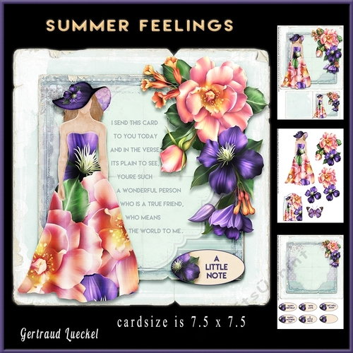 Summer Feelings Cardtopper Minikit 890