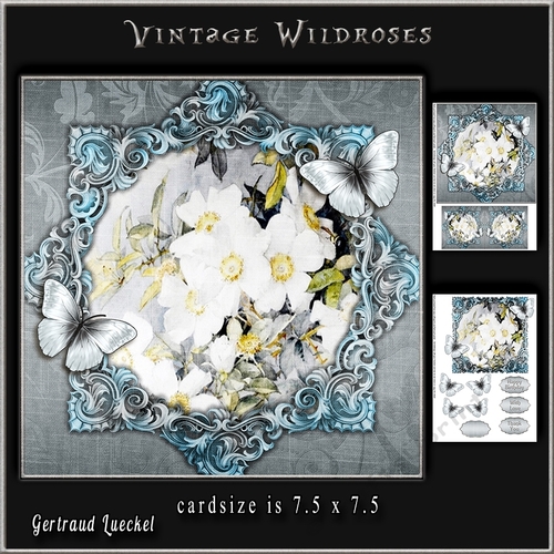 Vintage Roses Topper Kit 929