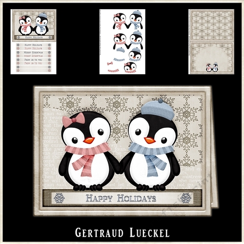 Penguin Christmas Time 995