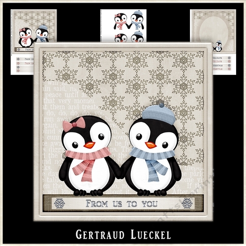 Penguin Christmas Time 995