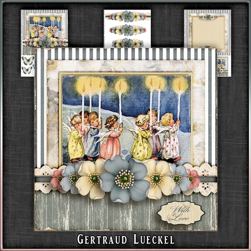 Vintage Christmas Little Kids Lightings 1042