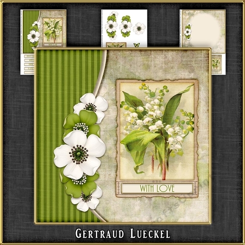 Vintage Roses and Flowers 1059