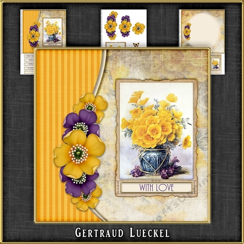 Vintage Roses and Flowers 1060