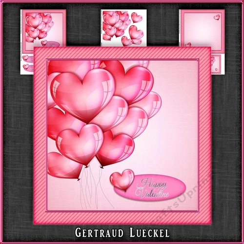 Valentine Love Anniversay Card Kit 1085