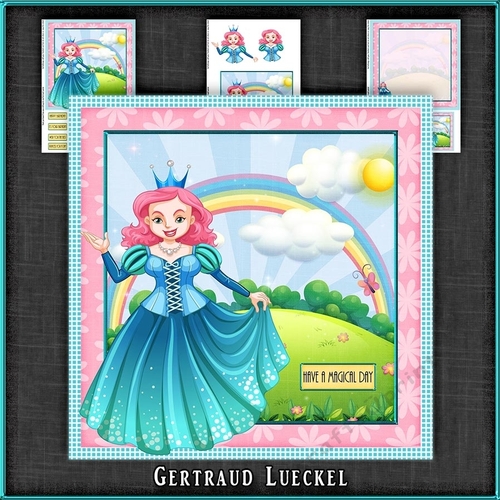 Far Far Away Unce Upon A Time Card Kit 1088