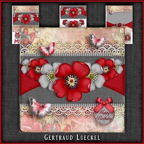 Vintage Lace Wildflowers 1113