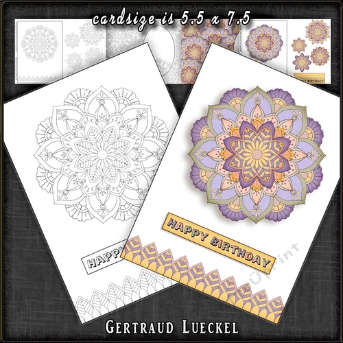Mandala Card Kit 1116