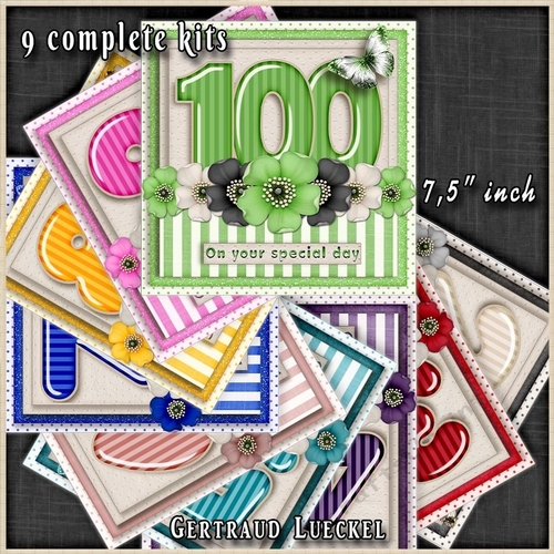 Birthday Bumper Kit 20-100th 1293