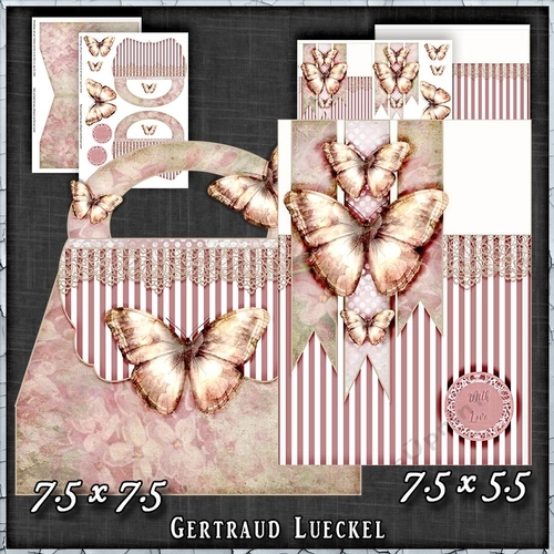 Vintage Handbag and Topper Card Kit 1366