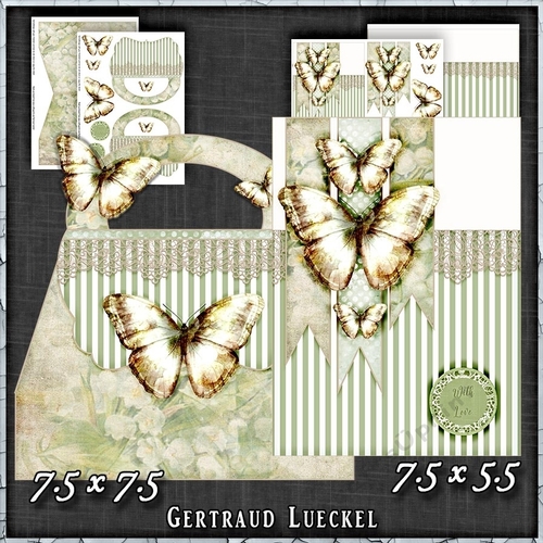 Vintage Handbag and Topper Card Kit 1367