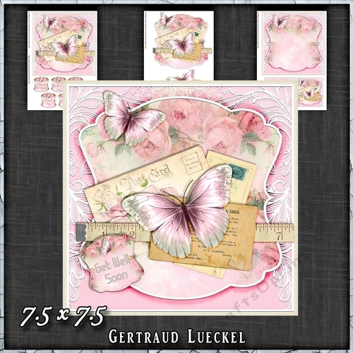 Vintage Shabby Remember Dreams 1413