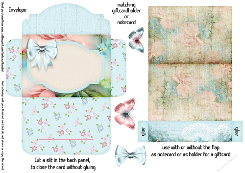 Gift Card Holder With Envelope 1498 