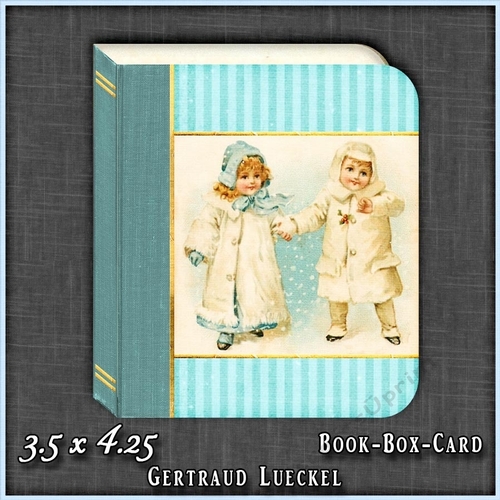 Christmas Book Money Giftcard Box 1519